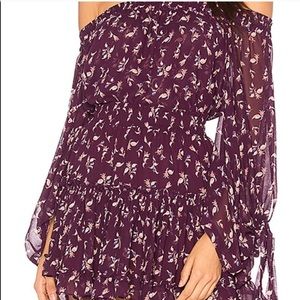 MISA purple floral set! Only worn once!